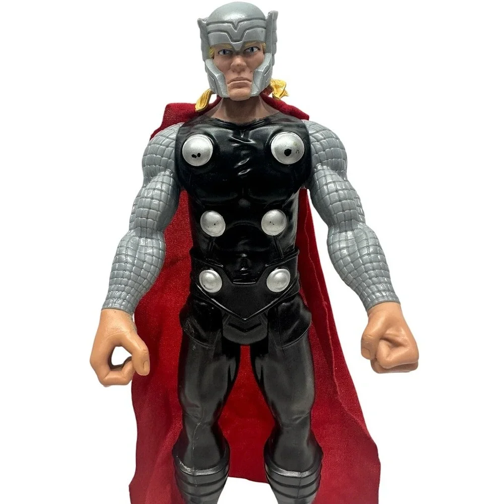 [2x] Marvel The Avengers Mighty Battlers Hammer & Titan Hero Series Thor Figures